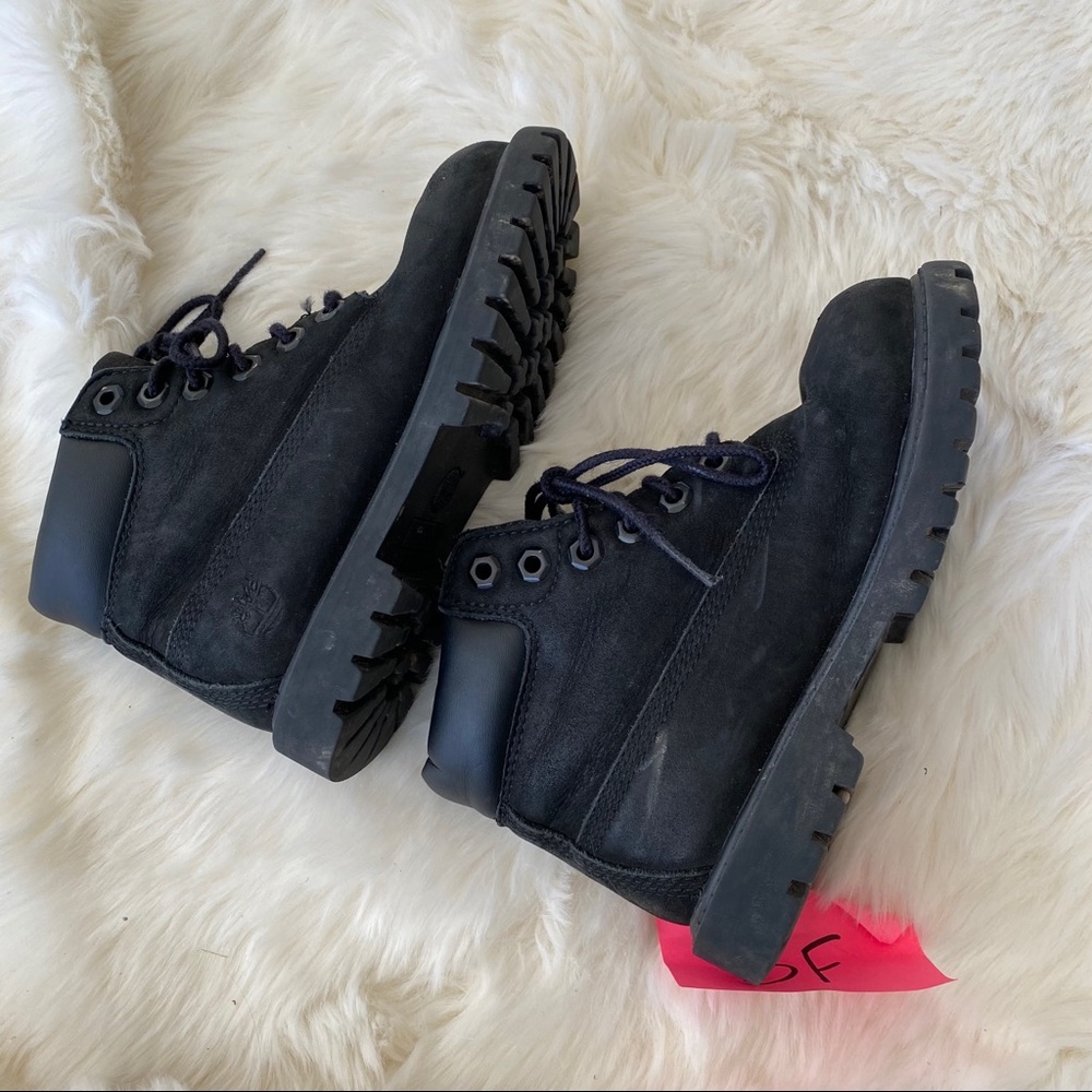 Timberland black toddler boots 12807-4530 - Picture 6 of 9
